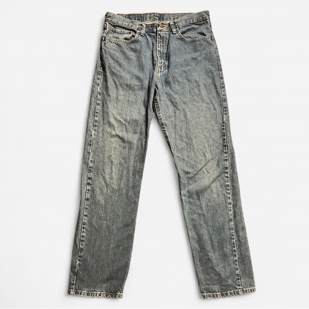 Wrangler Jeans Men’s 33X32 Blue Vintage USA Relaxed Fit Straight Leg